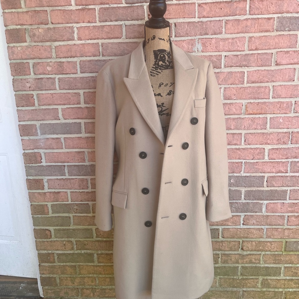 Burberry Men's Double-Breasted Trench Coat - Tan